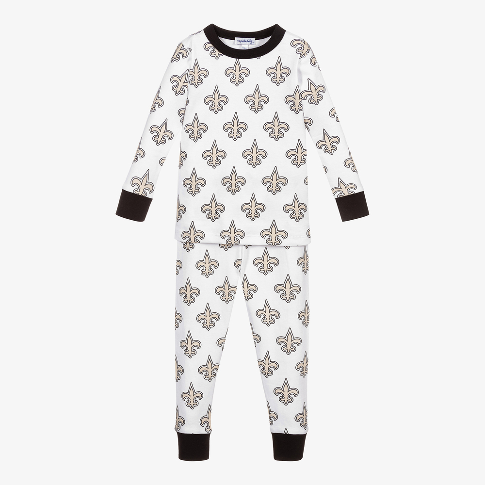 Magnolia Baby - Pima Cotton Gold Pyjamas | Childrensalon