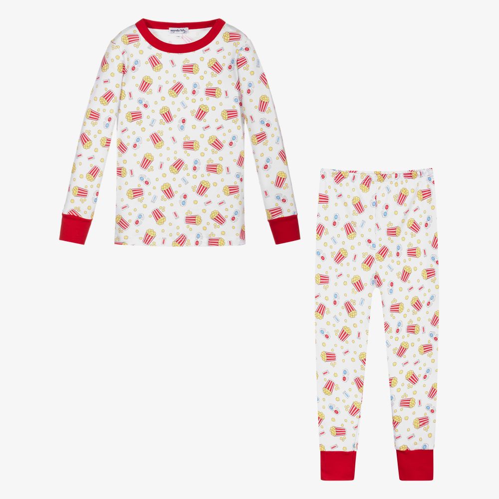 Magnolia Baby-Pima Cotton Popcorn Pyjamas | Childrensalon Outlet
