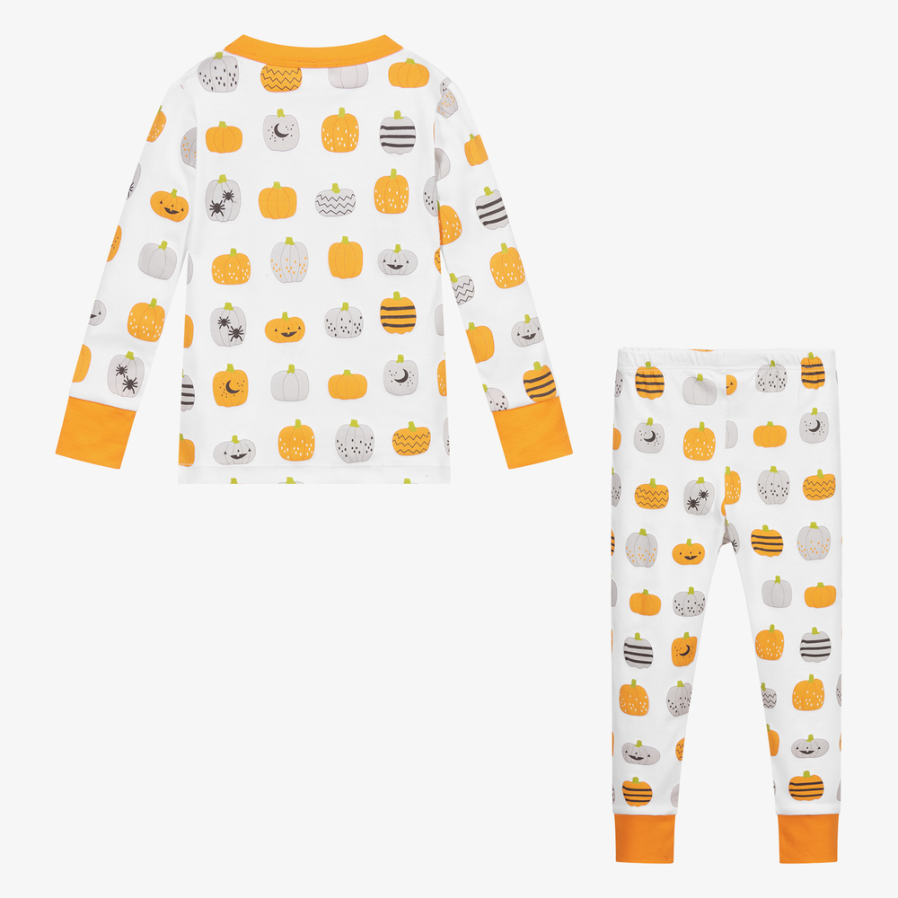 Magnolia Baby Pima Cotton Pumpkins Pyjamas