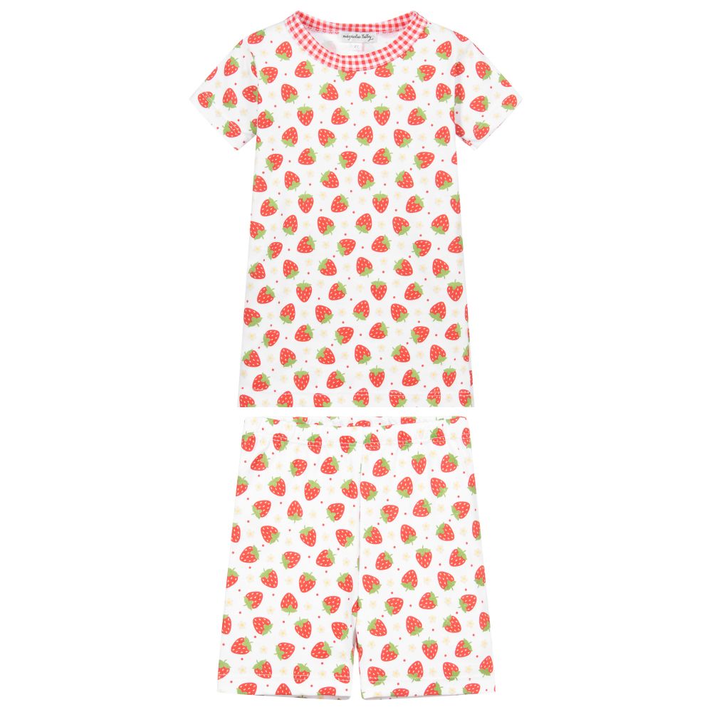 Magnolia Baby-Pima Cotton Short Pyjamas | Childrensalon Outlet