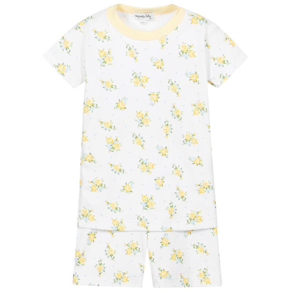 Magnolia Baby - Pyjama short en coton Pima | Childrensalon