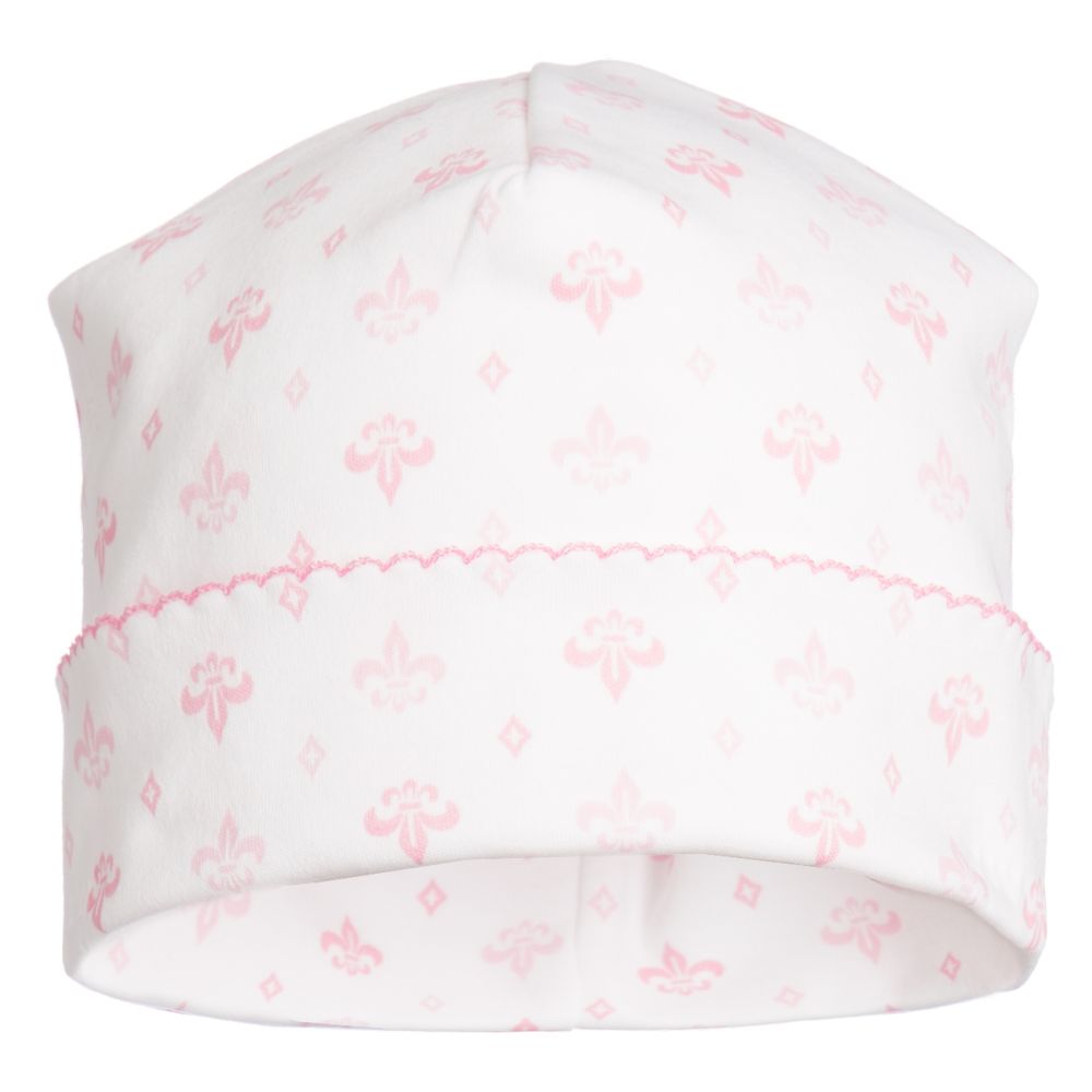 Magnolia Baby - Pink Pima Cotton Baby Hat | Childrensalon