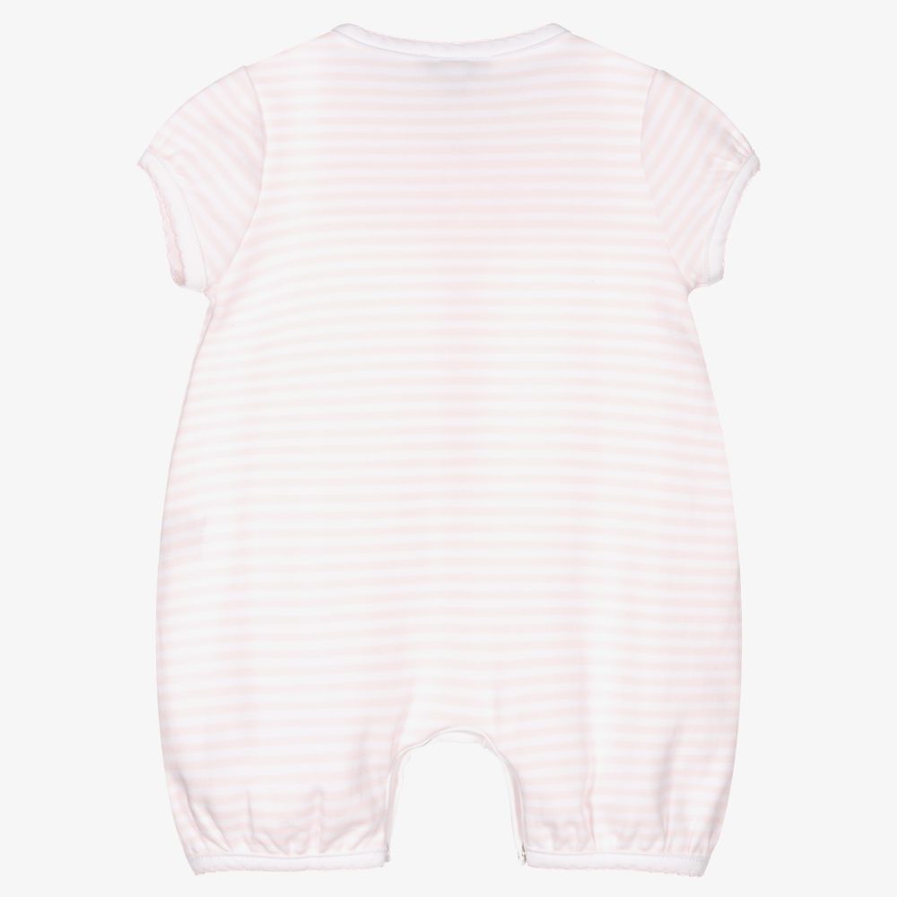 ماغنوليا بيبي-Pink Pima Cotton  Baby Shortie | Childrensalon Outlet