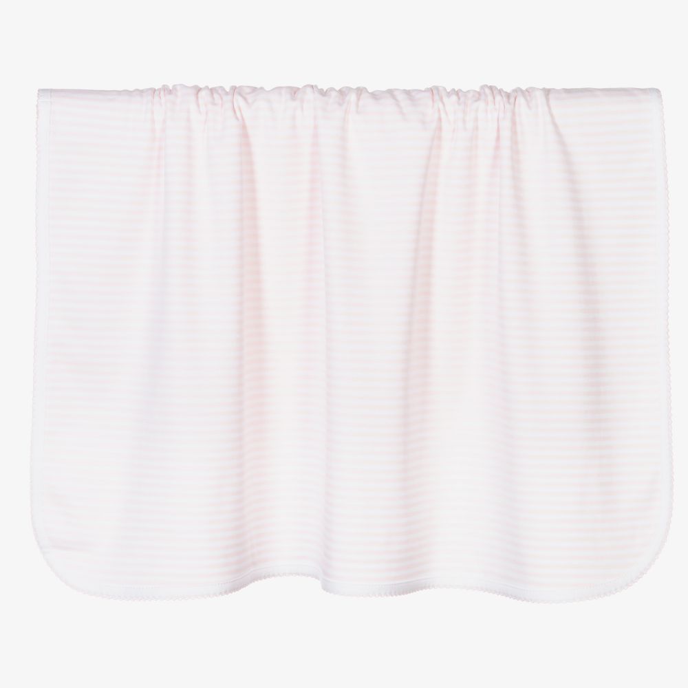 Magnolia Baby-Pink Pima Cotton Babysuit Set | Childrensalon Outlet