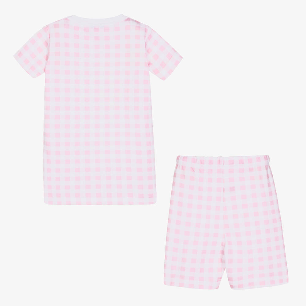 Magnolia Baby-Розовая пижама из хлопка пима | Childrensalon Outlet