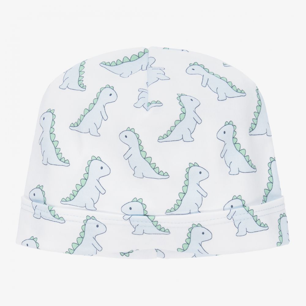 Magnolia Baby - Bonnet blanc en coton Pima Rex | Childrensalon