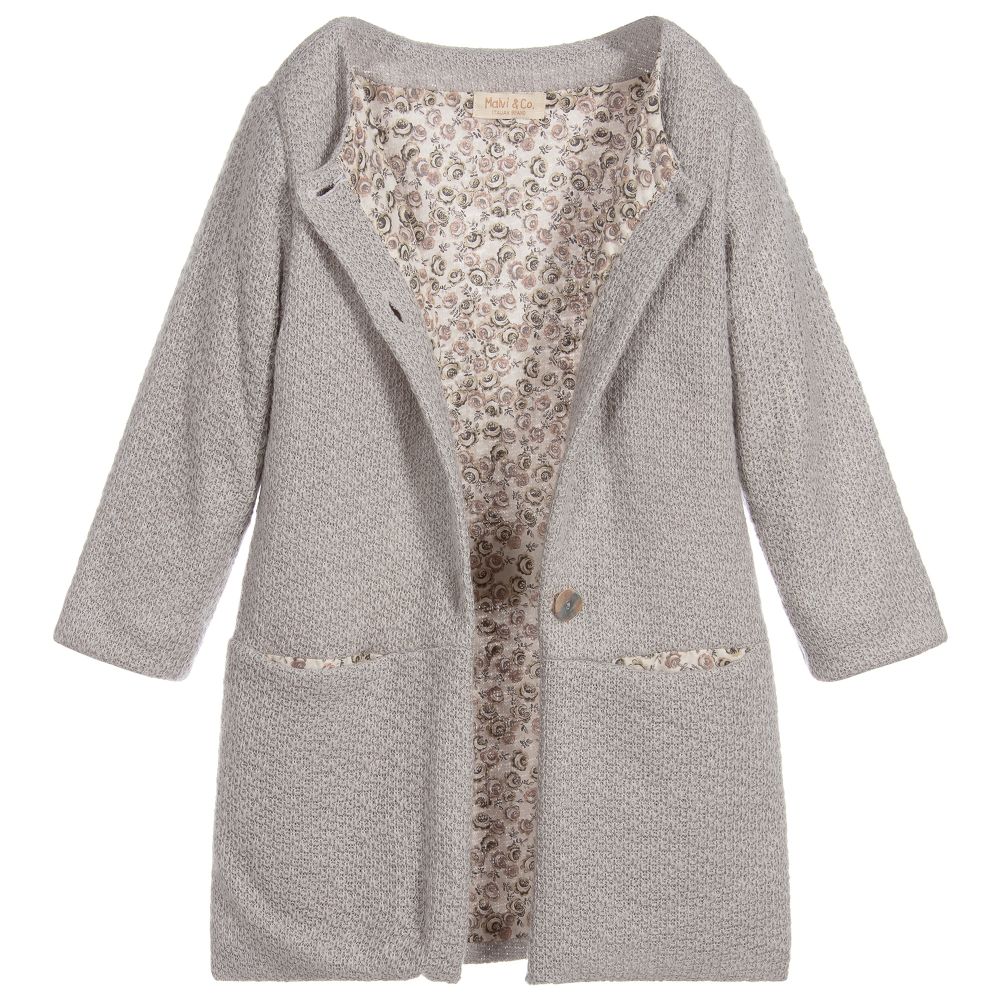 Girls wool blend discount coat