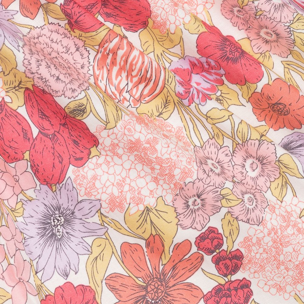 Malvi & Co-Grils Pink Floral Cotton Dress | Childrensalon Outlet