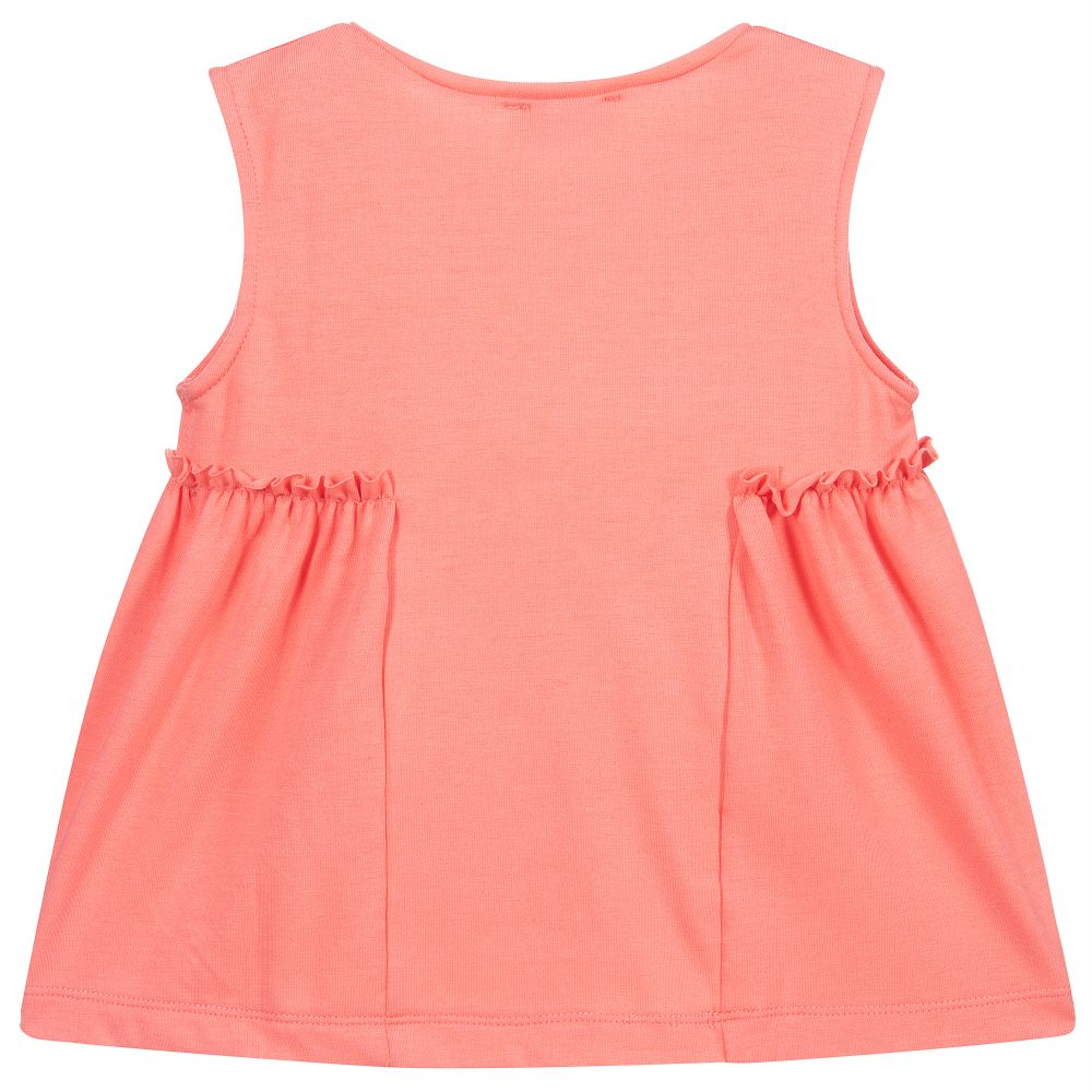 Malvi & Co-Orange Cotton T-Shirt | Childrensalon Outlet