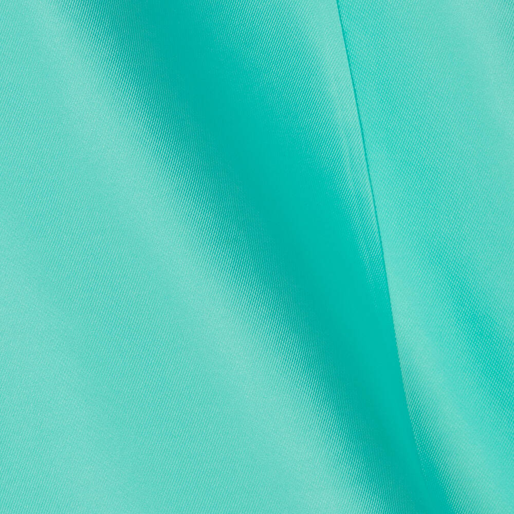 Mama Luma-فستان ساتان لون أخضر نعناعي مزين بفيونكة | Childrensalon Outlet