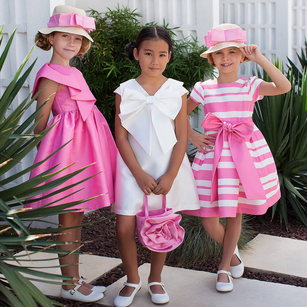 Mama Luma-Розовая сумка с цветком для девочек (15см) | Childrensalon Outlet