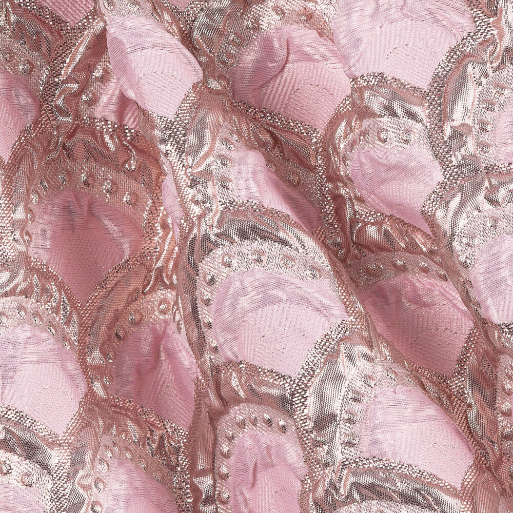 Mama Luma-Girls Pink Metallic Bow Skirt | Childrensalon Outlet