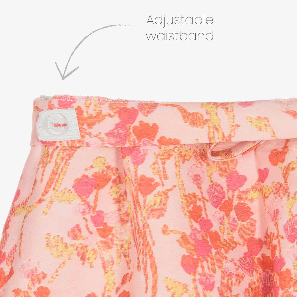 Mama Luma-شورت لون زهري وبرتقالي للبنات | Childrensalon Outlet