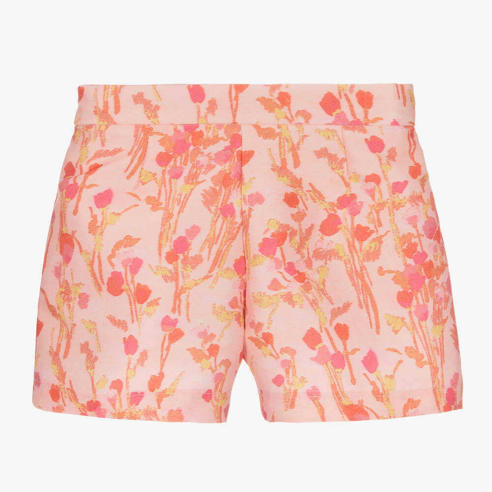 Mama Luma-شورت لون زهري وبرتقالي للبنات | Childrensalon Outlet