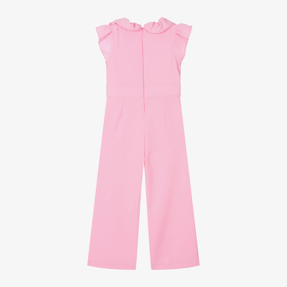 Pink girls jumpsuit clearance