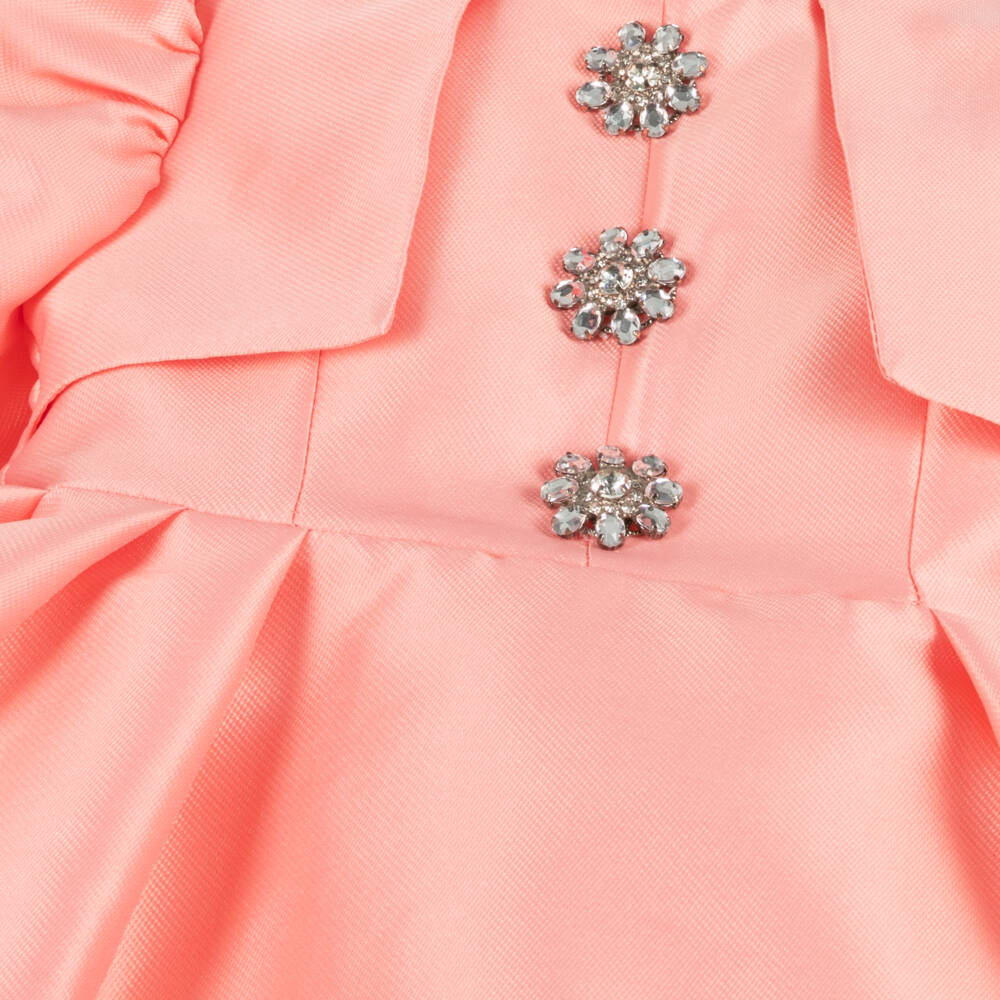 Mama Luma-Girls Radiant Satin Celebration Dress | Childrensalon Outlet