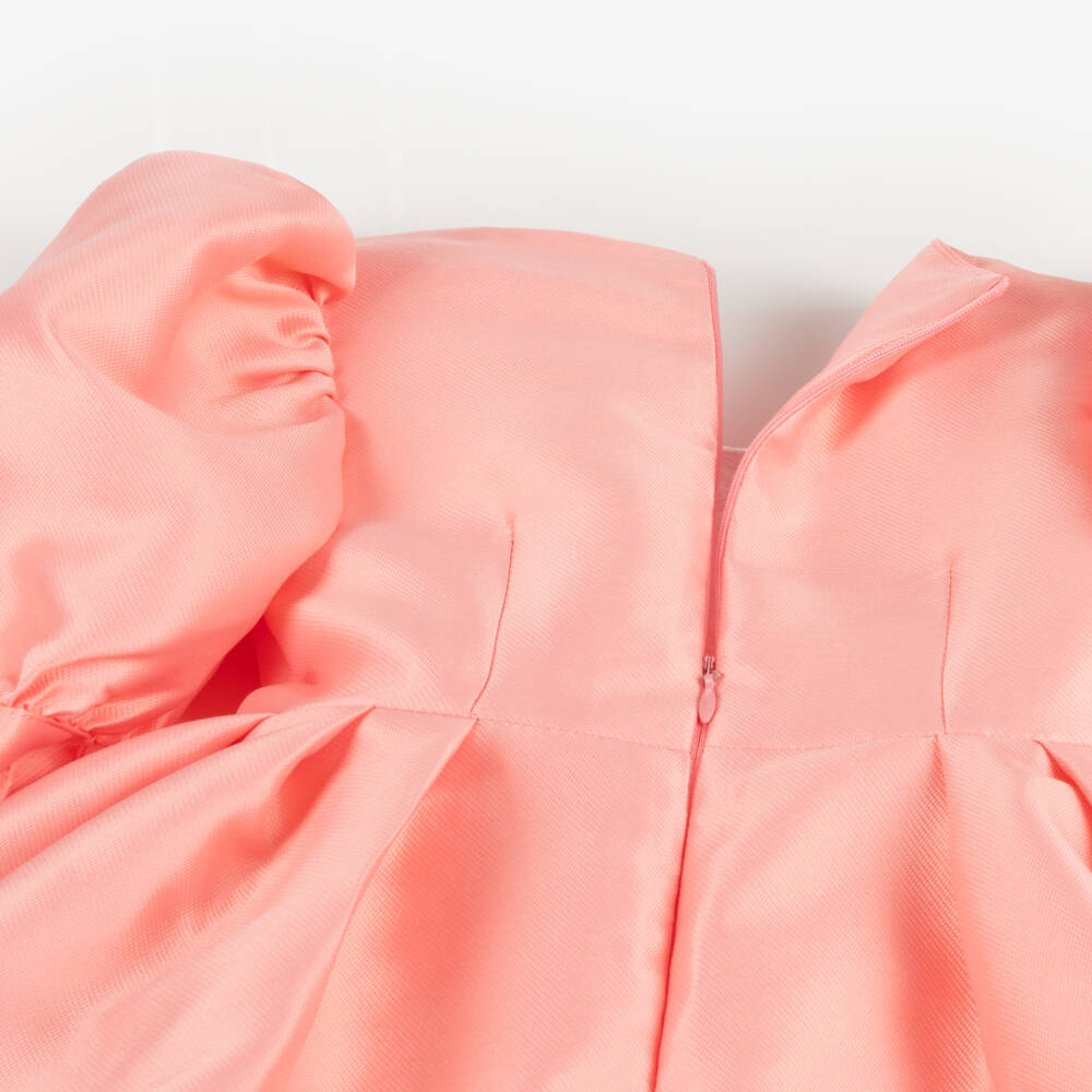 Mama Luma-Girls Radiant Satin Celebration Dress | Childrensalon Outlet