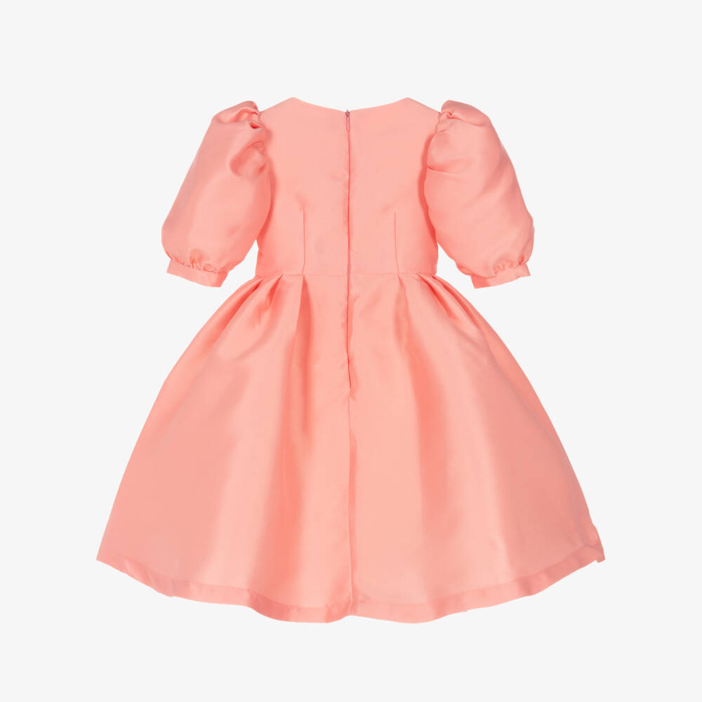 Mama Luma-Girls Radiant Satin Celebration Dress | Childrensalon Outlet