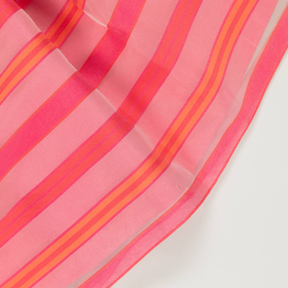 Mama Luma-Preloved Girls Pink Stripe Organza Skirt Set (9-10 years) | Childrensalon Outlet