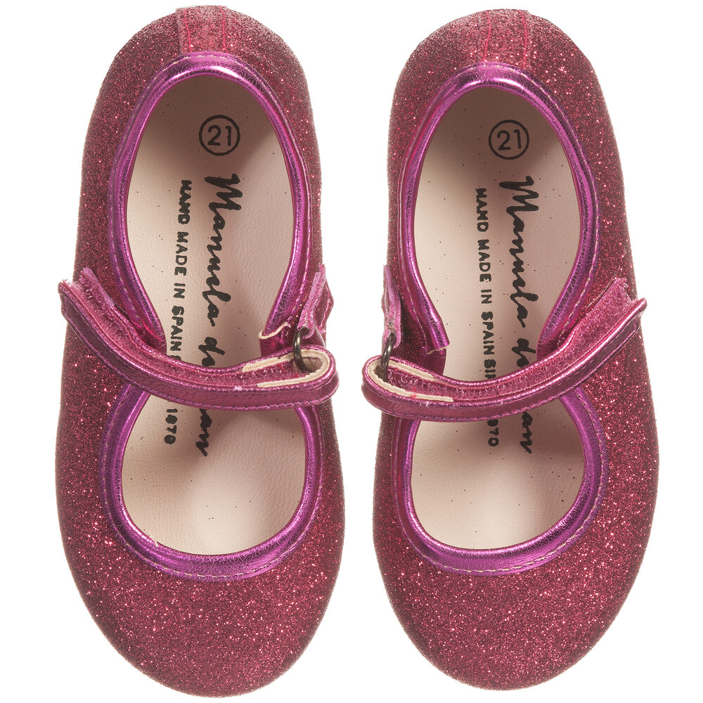 Pink glitter shoes for baby girl on sale