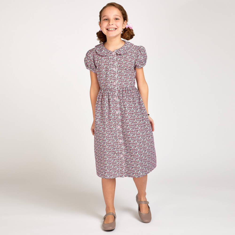 Manuela de Juan-Girls Taupe Leather Mary Janes | Childrensalon Outlet