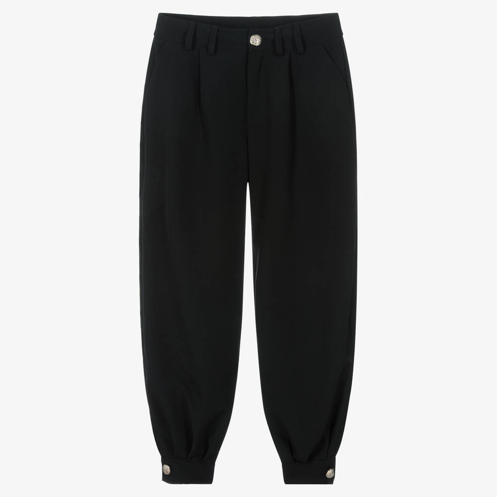 Marc Ellis - Black High Waist Trousers | Childrensalon