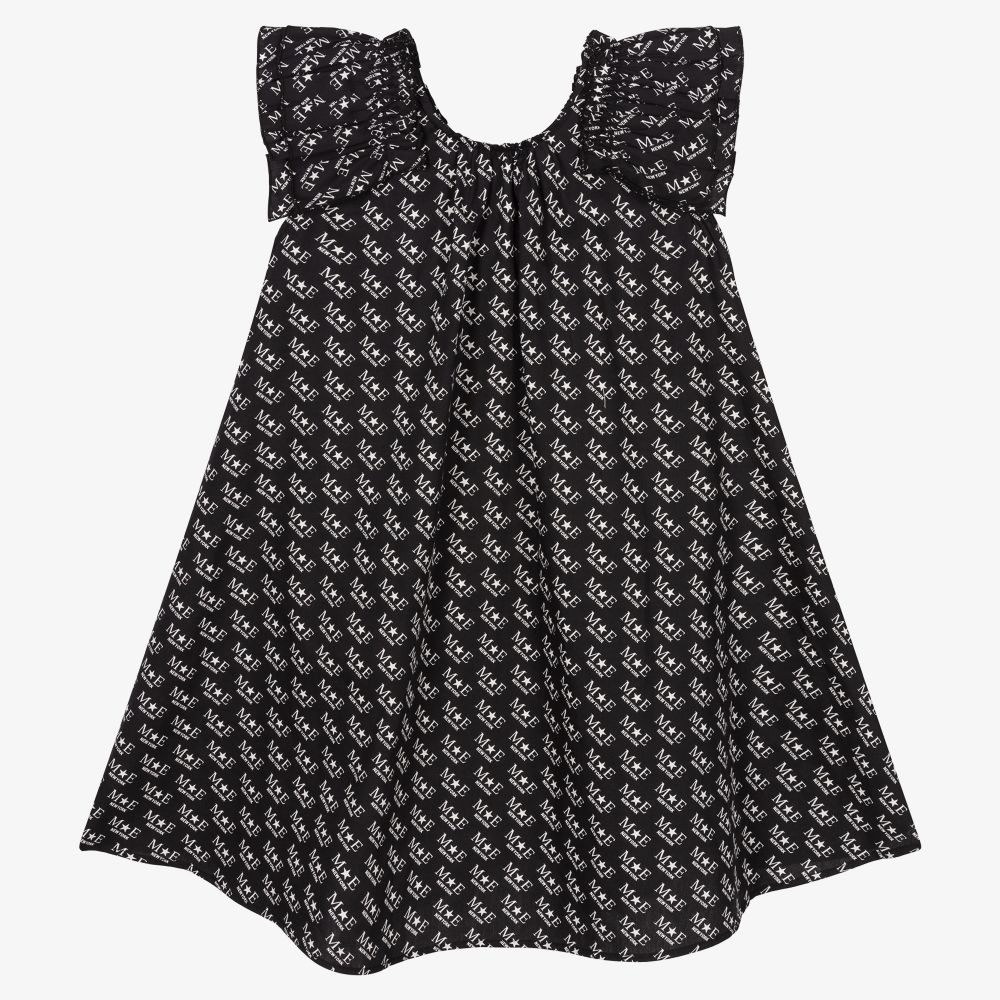 Marc Ellis - Robe noire en coton Fille | Childrensalon