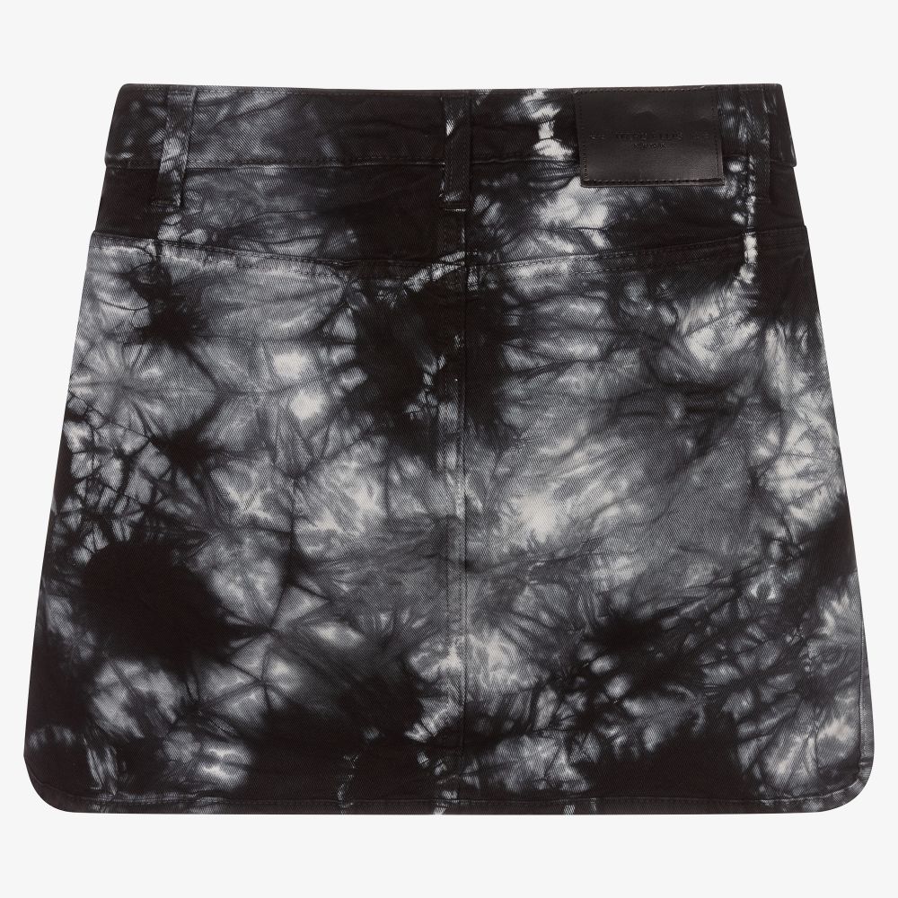 Marc Ellis-تنورة قطن دنيم لون أسود | Childrensalon Outlet