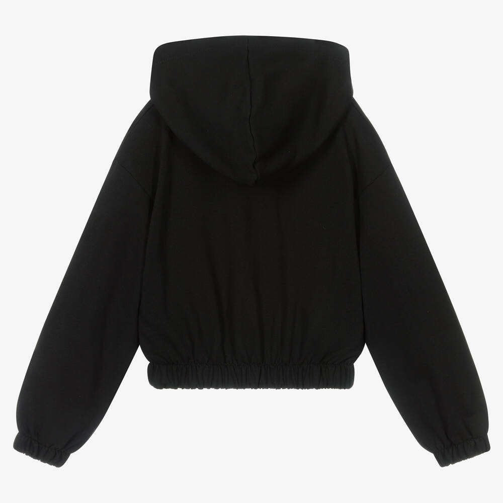 Marc Ellis-Girls Black Logo Zip-Up Top | Childrensalon Outlet