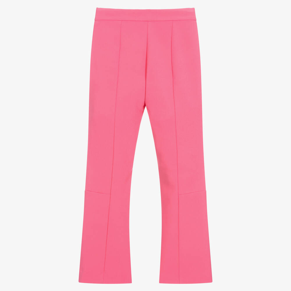 Marc Ellis-Розовые брюки-клеш из крепа для девочек | Childrensalon Outlet