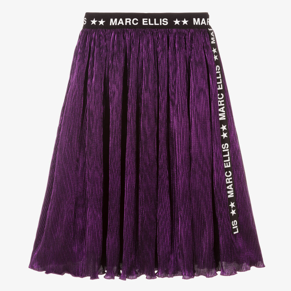 Marc Ellis - Girls Purple Midi Skirt | Childrensalon
