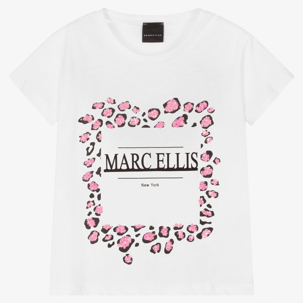 Marc Ellis - Weißes Baumwoll-T-Shirt (M) | Childrensalon