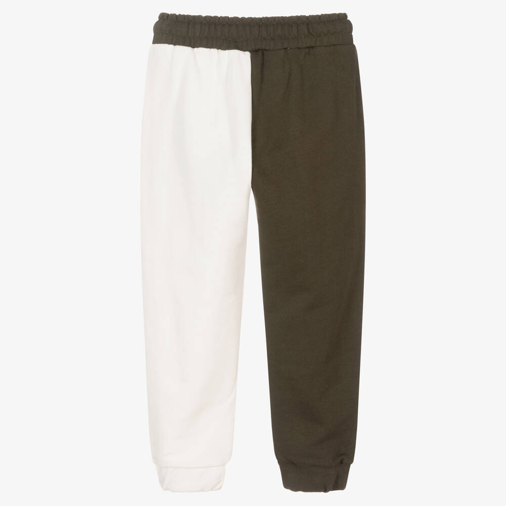 Marc Ellis-Green & Ivory Cotton Joggers | Childrensalon Outlet