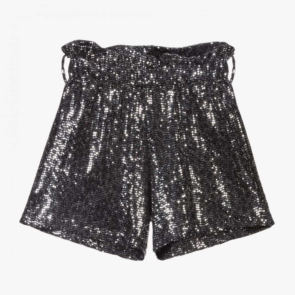 Marc Ellis - Grey Sparkly Shorts | Childrensalon