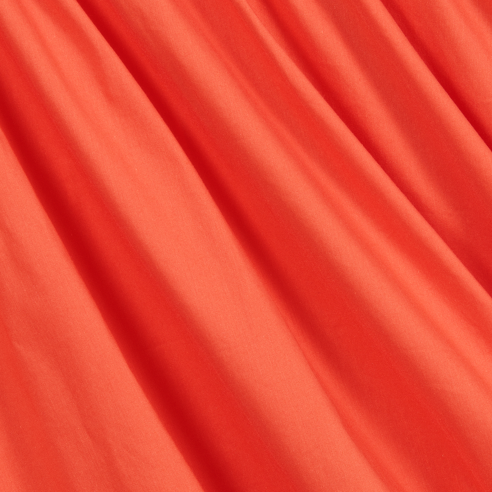 مارك إليس-فستان قطن بوبلين لون برتقالي | Childrensalon Outlet