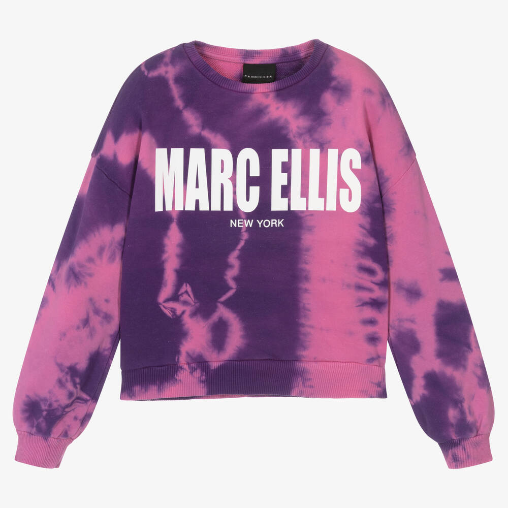 Marc Ellis - Pink & Purple Tie-Dye Sweatshirt | Childrensalon
