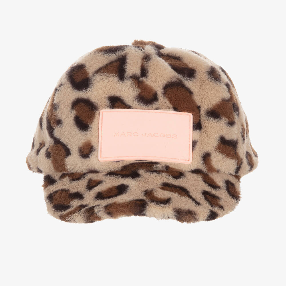 MARC JACOBS-Бежевая бейсболка с животным принтом | Childrensalon Outlet