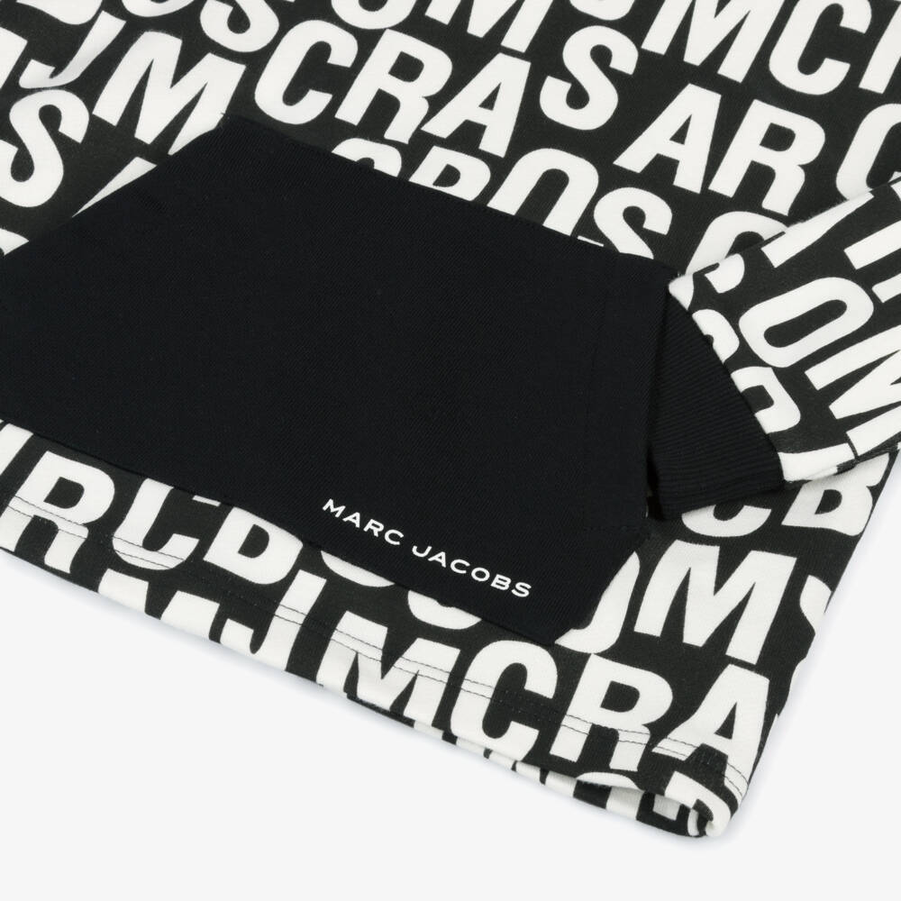 MARC JACOBS-Худи из черного хлопка с логотипом | Childrensalon Outlet