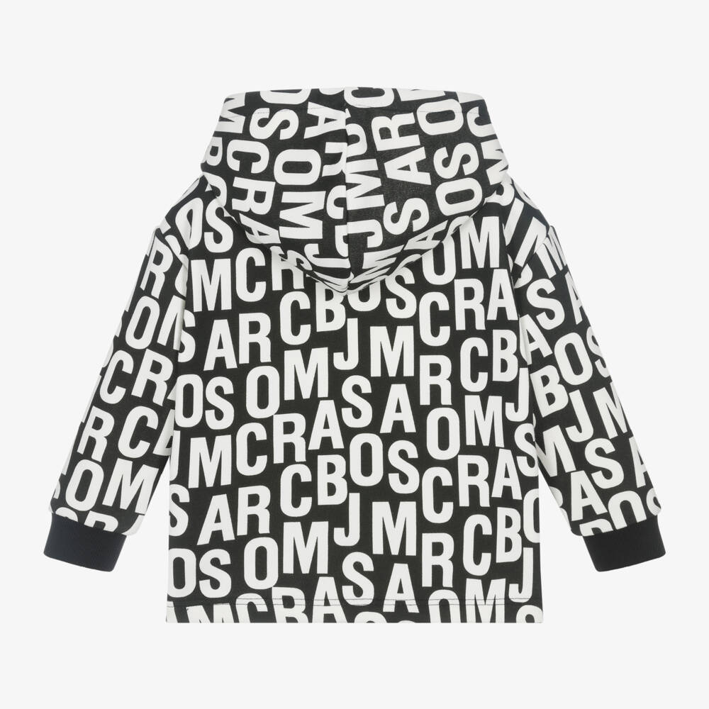 MARC JACOBS-Худи из черного хлопка с логотипом | Childrensalon Outlet