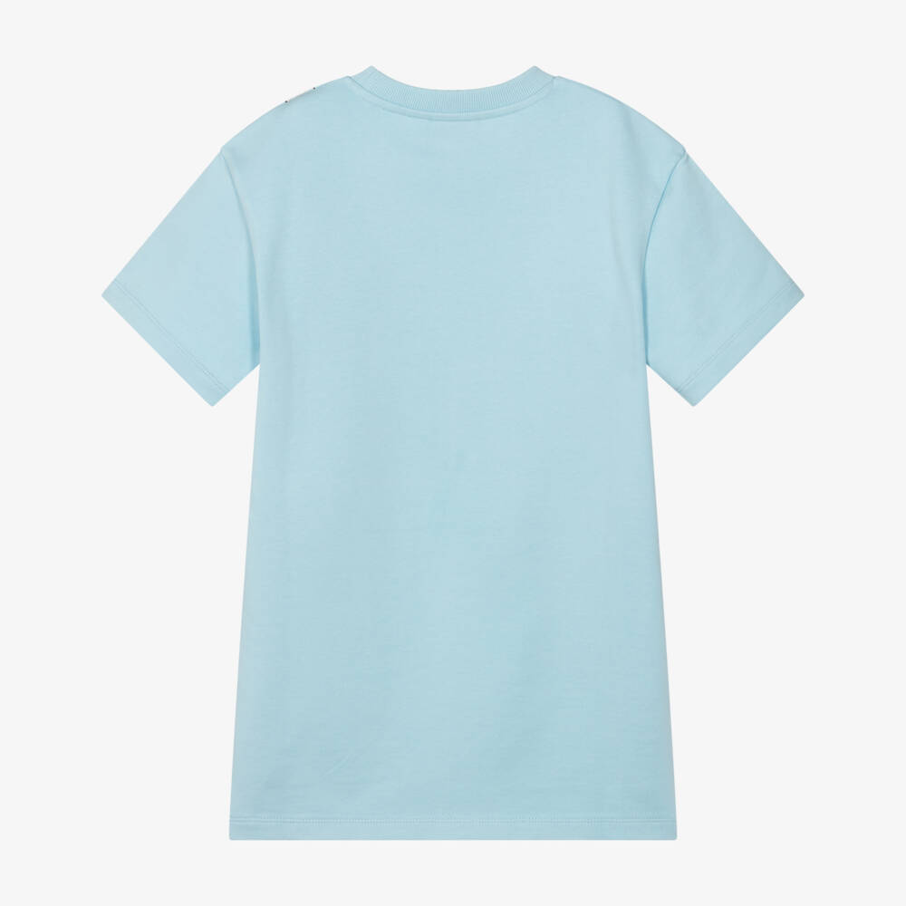 MARC JACOBS-Blue Bag Print Dress | Childrensalon Outlet