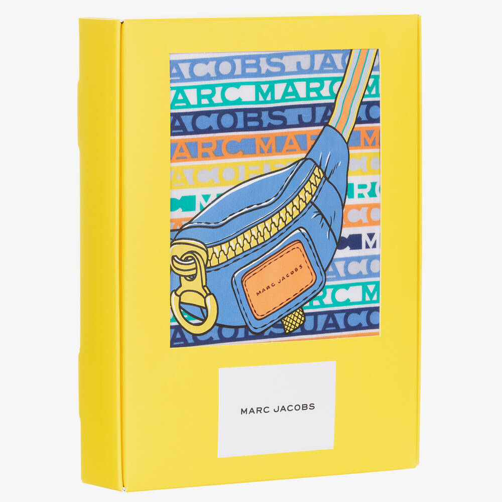 MARC JACOBS-Blue Crossbody Bag Logo Baby Shortie | Childrensalon Outlet