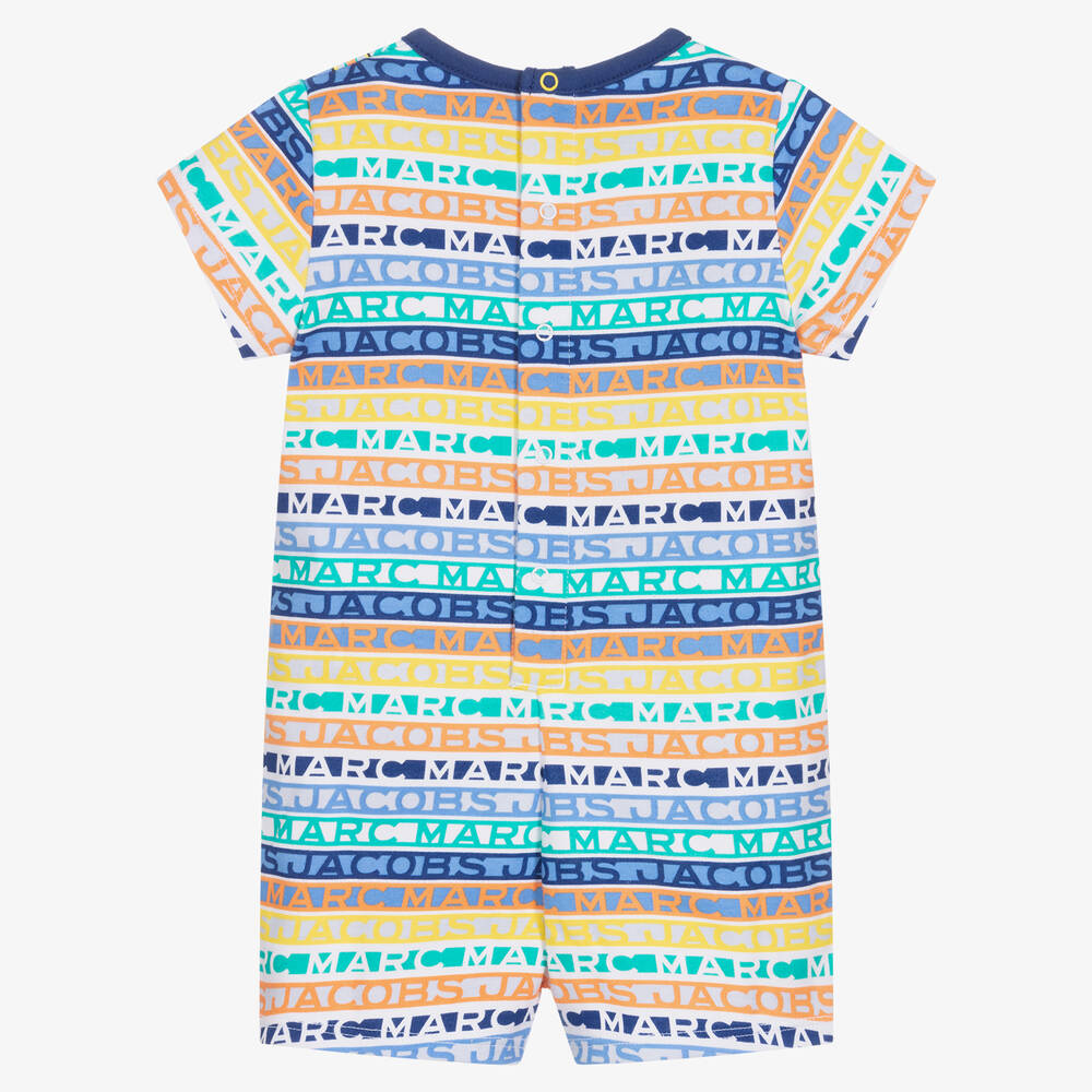 MARC JACOBS-Blue Crossbody Bag Logo Baby Shortie | Childrensalon Outlet