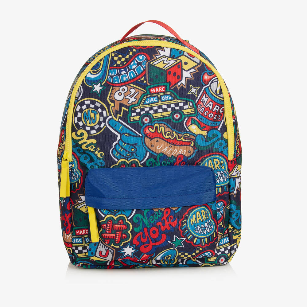 MARC JACOBS - حقيبة ظهر لون أزرق للأولاد (41 سم) | Childrensalon