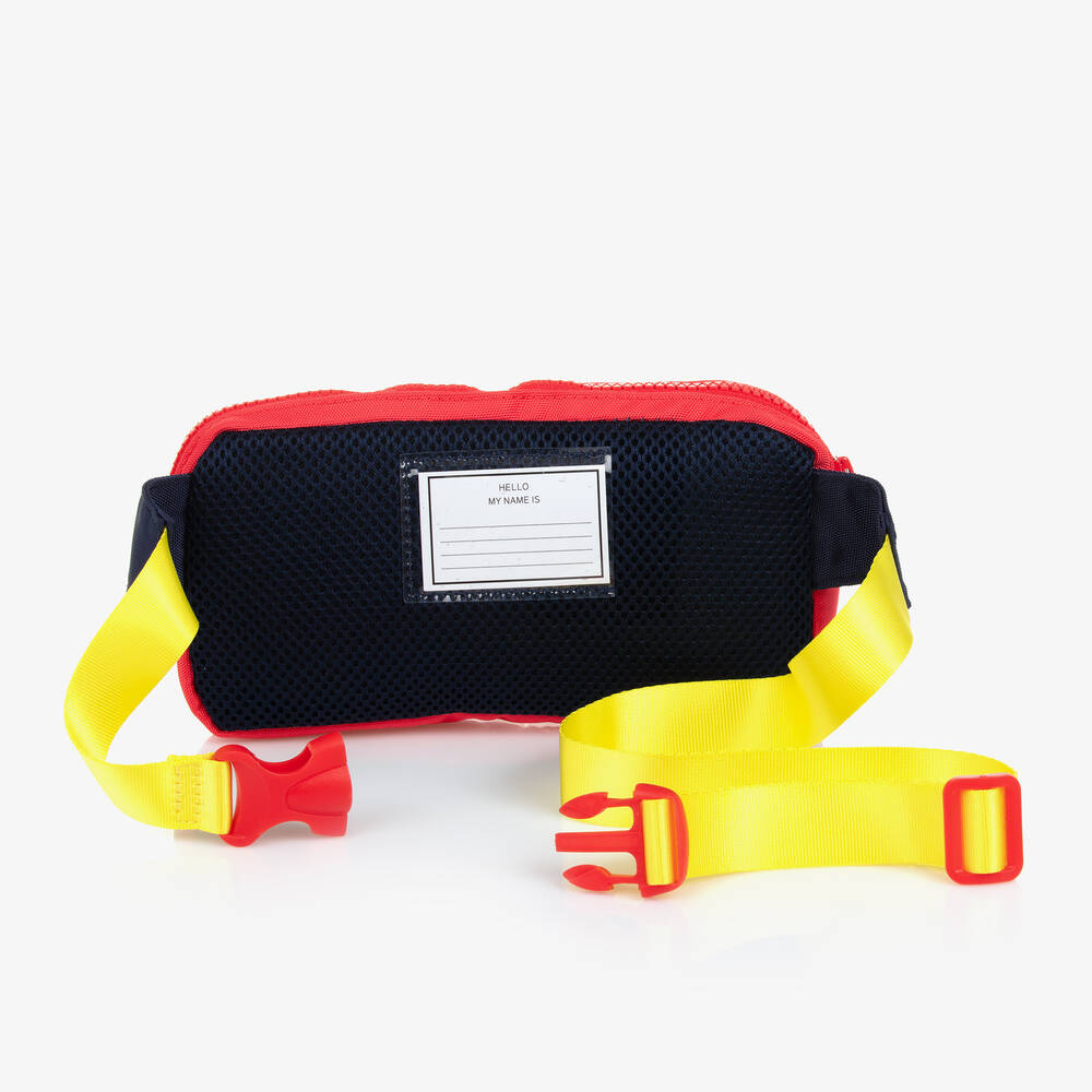 MARC JACOBS-Boys Blue Canvas Belt Bag (23cm) | Childrensalon Outlet