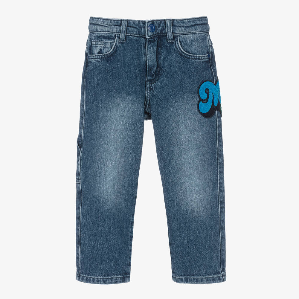 MARC JACOBS - Синие прямые джинсы для мальчиков | Childrensalon