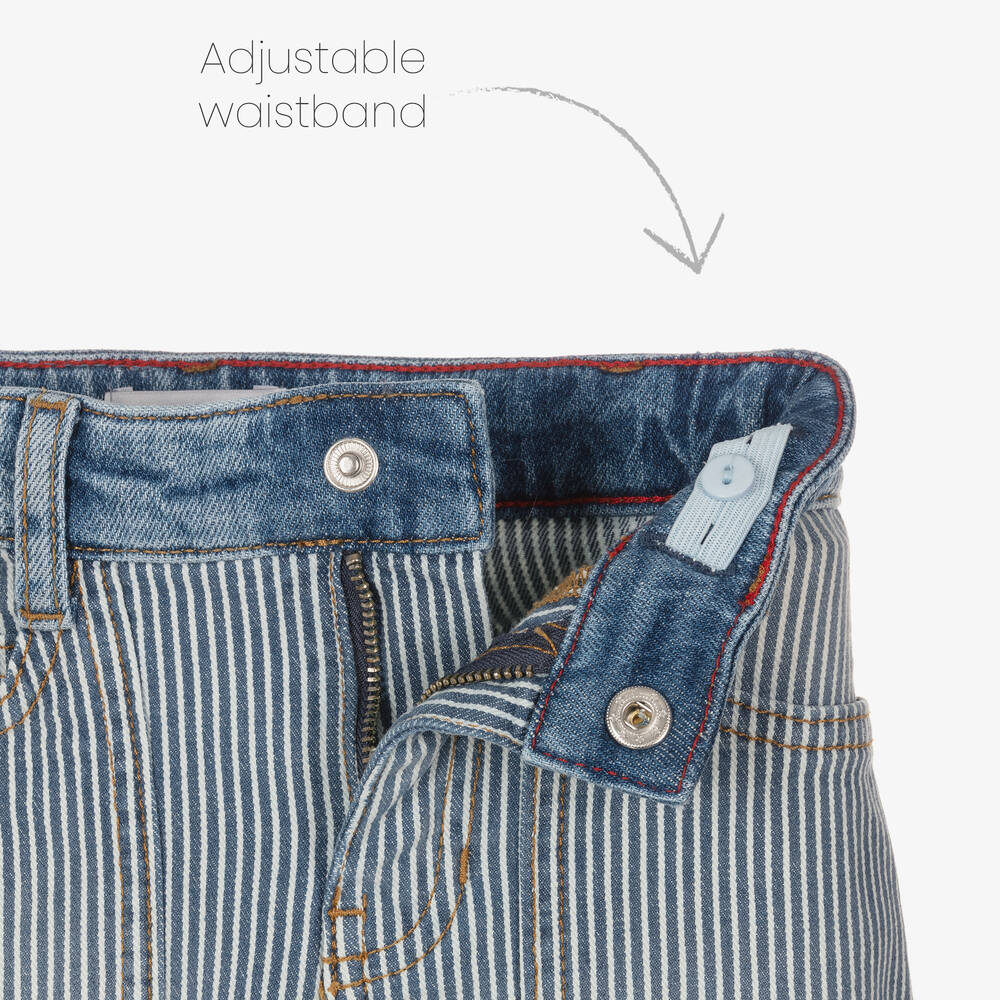 Boys on sale striped jeans