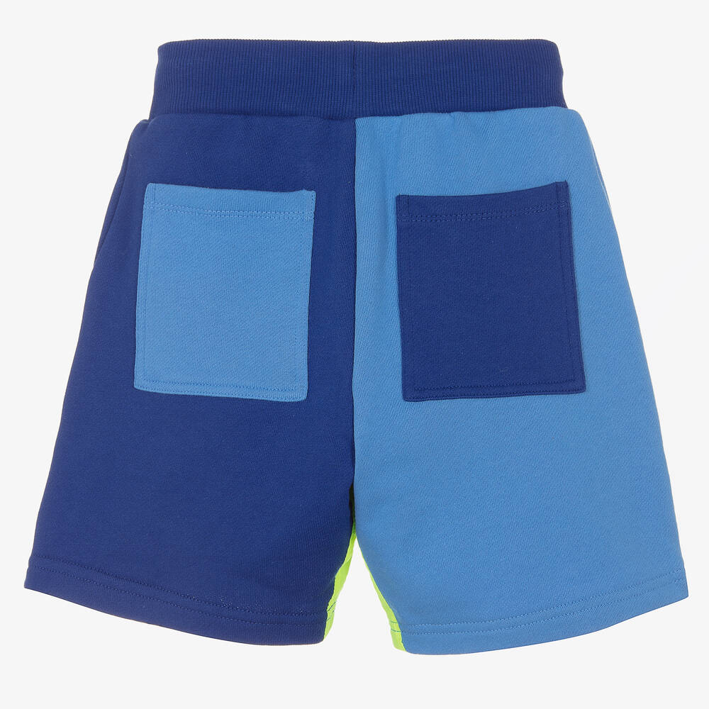 MARC JACOBS-Сине-голубые контрастные шорты | Childrensalon Outlet