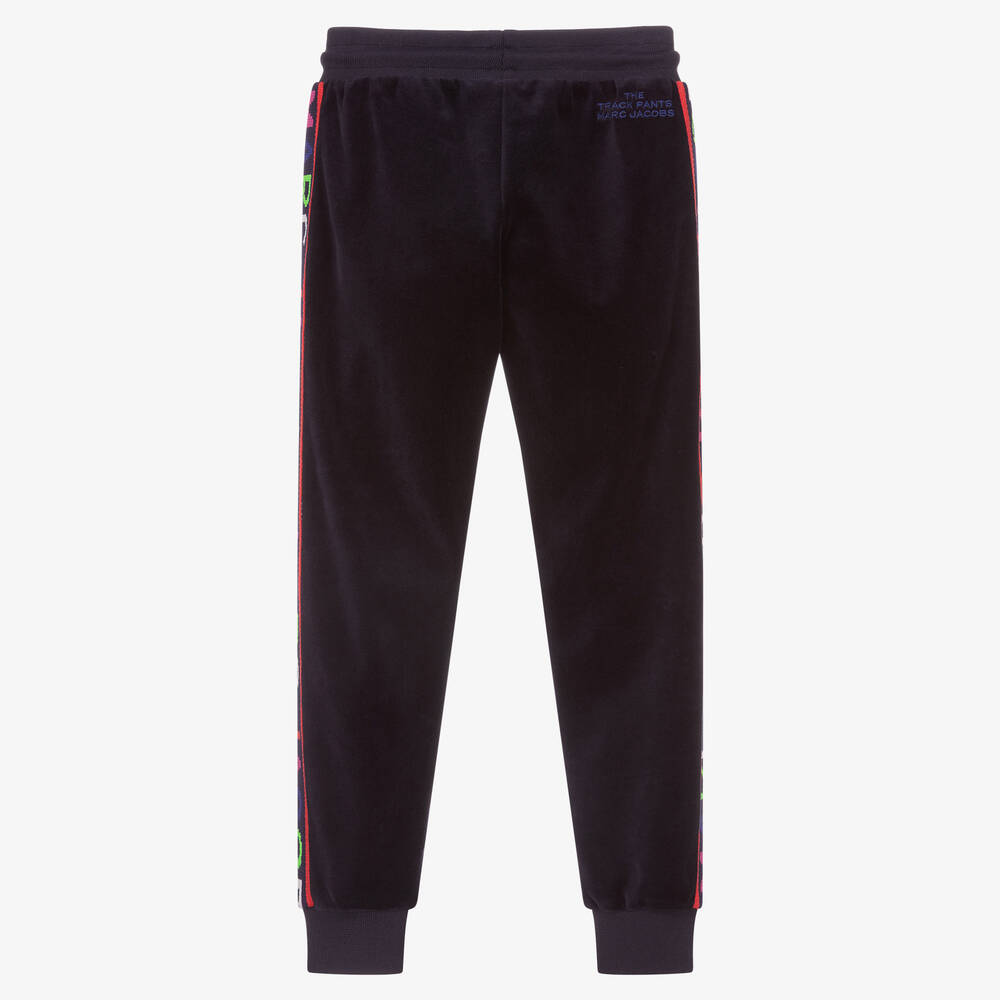 MARC JACOBS-جوغرز قطن قطيفة لون كحلي للأولاد | Childrensalon Outlet