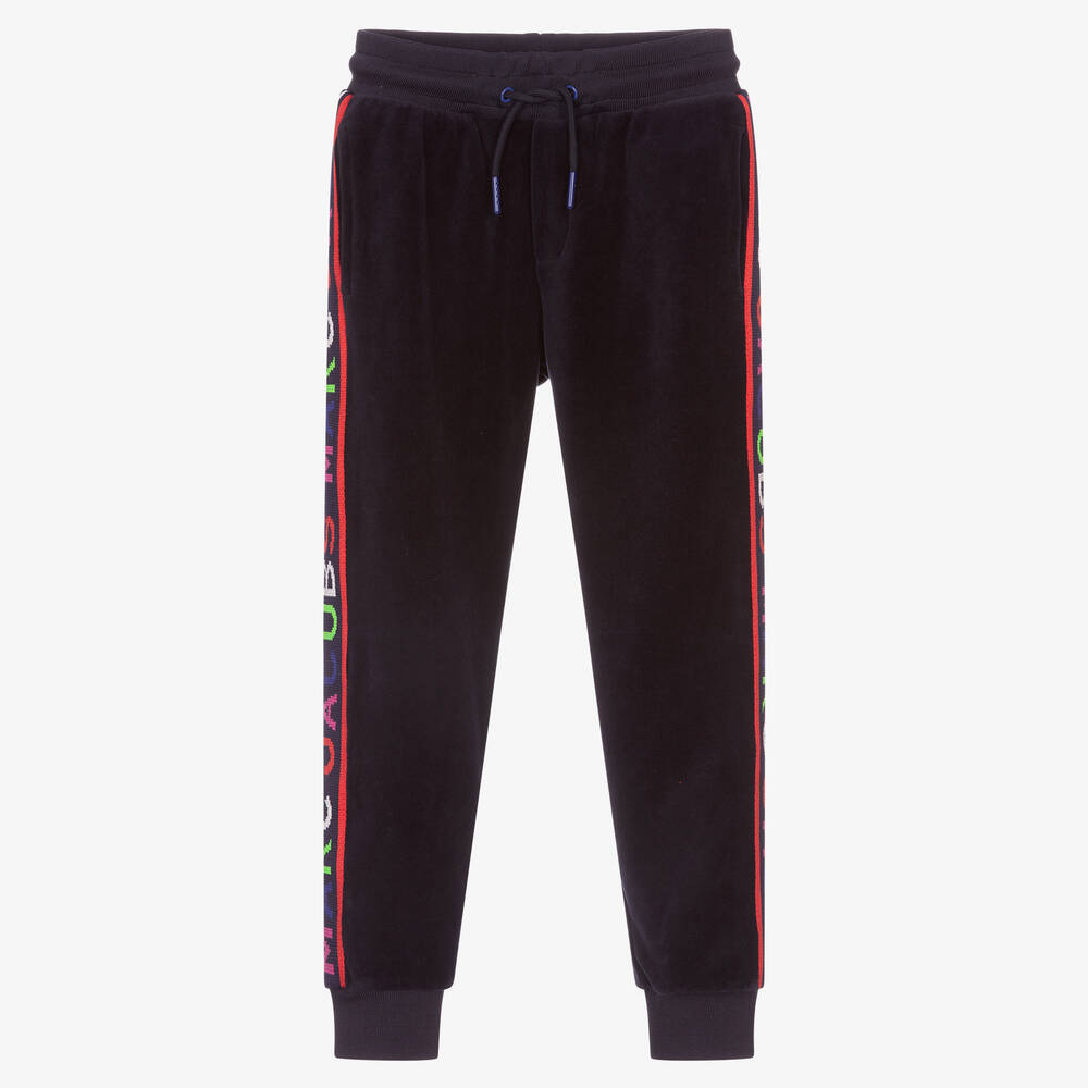 MARC JACOBS - Blaue Velours-Jogginghose (J) | Childrensalon