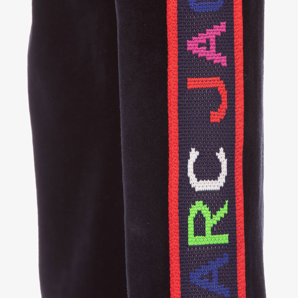 MARC JACOBS-جوغرز قطن قطيفة لون كحلي للأولاد | Childrensalon Outlet